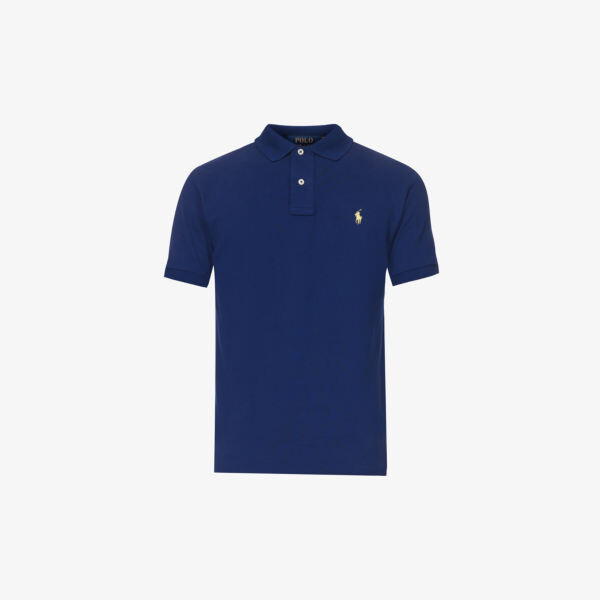 Рубашка-поло приталенного кроя из хлопкового пике с короткими рукавами и вышитым логотипом Polo Ralph Lauren, цвет fall royal
Рубашка-поло приталенного кроя из хлопкового пике с короткими рукавами и вышитым логотипом Polo Ralph Lauren, цвет fall royal