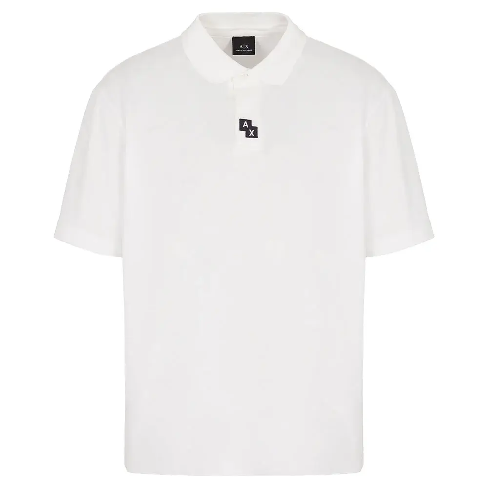 Поло с коротким рукавом Armani Exchange XM000474_AF13108, белый
Поло с коротким рукавом Armani Exchange XM000474_AF13108, белый
