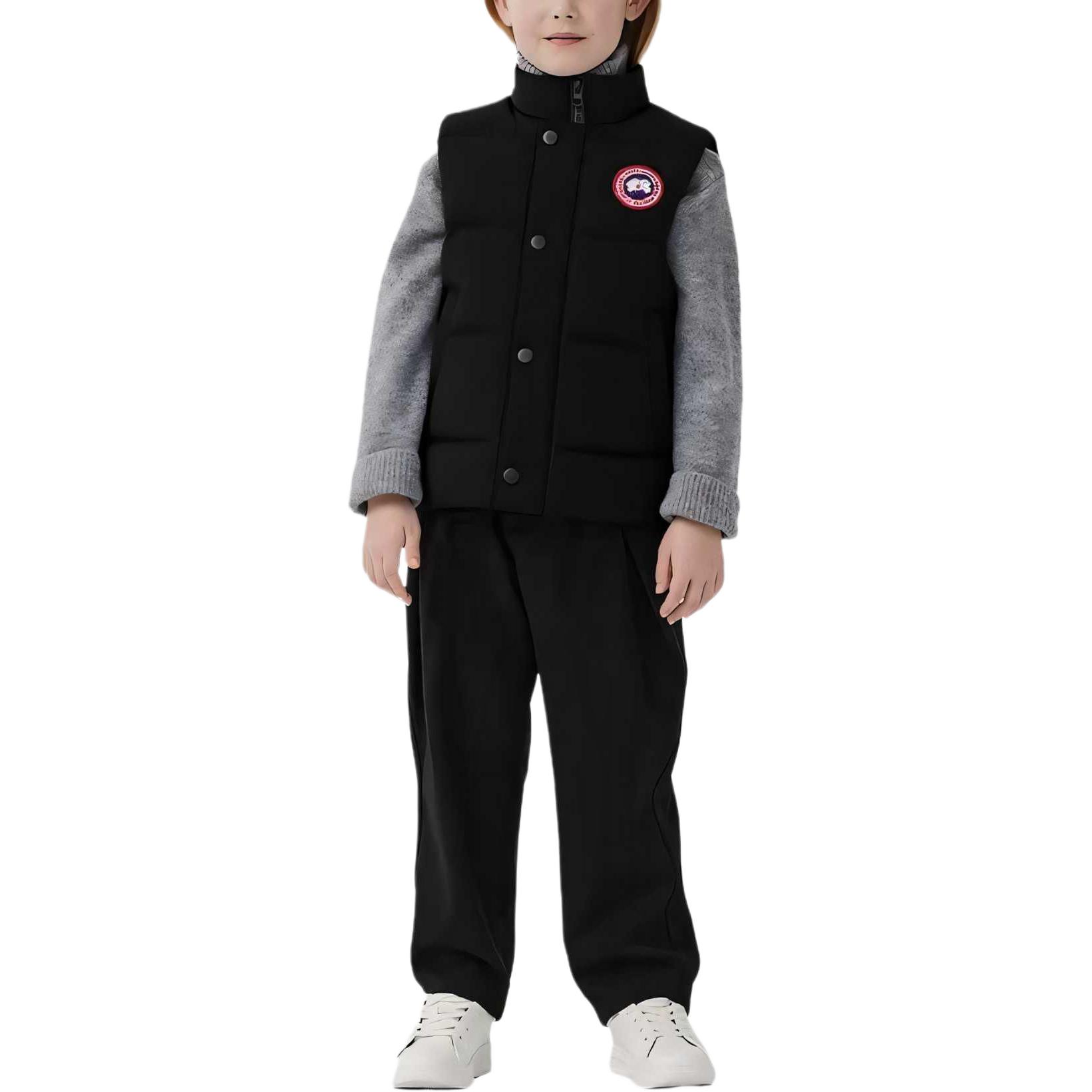 Детский жилет-пуховик Canada Goose, черный
Детский жилет-пуховик Canada Goose, черный