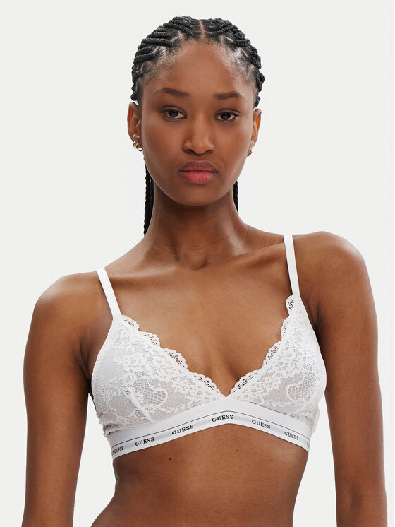 Бюстгальтер на косточках O4YC00 PZ01C Guess, белый 
Бюстгальтер на косточках O4YC00 PZ01C Guess, белый