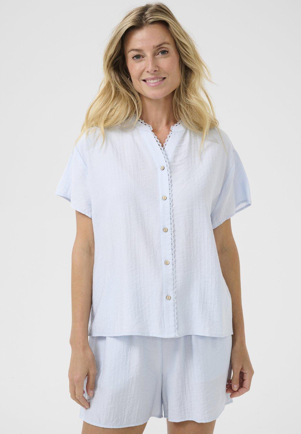 Блуза CRLORI Cream, светло-голубой
Блуза CRLORI Cream, светло-голубой