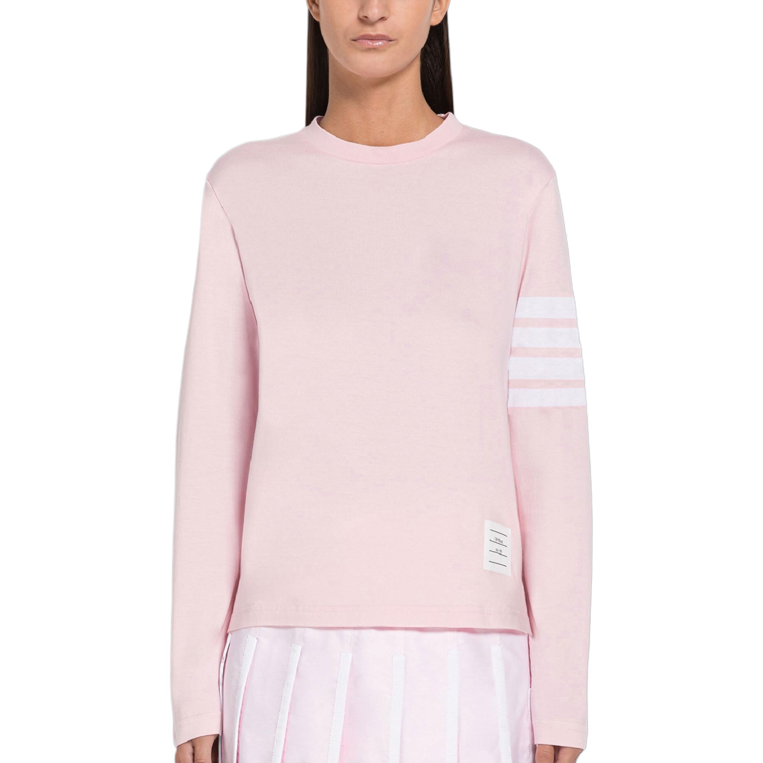 Four bar Long sleeve Sweater THOM BROWNE, светло-розовый
Four bar Long sleeve Sweater THOM BROWNE, светло-розовый