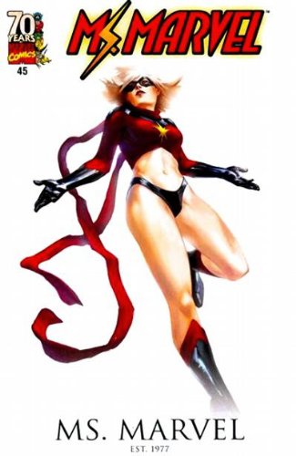 Ms. Marvel #45 Limited 70th Anniversary Cover Edition (Marvel Comics)
Ms. Marvel #45 Limited 70th Anniversary Cover Edition (Marvel Comics)