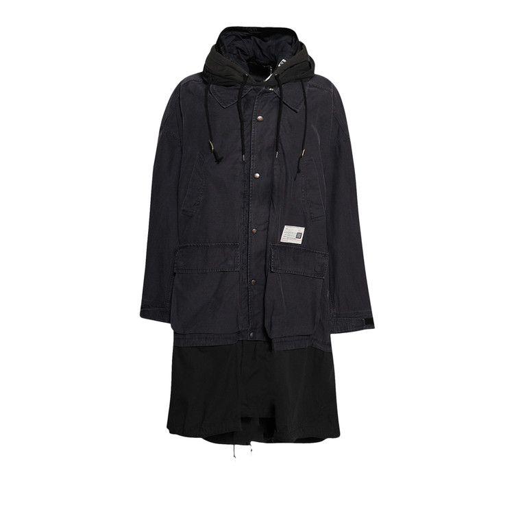 Пальто Maison Mihara Yasuhiro Quadruple Layered Coat, Black
Пальто Maison Mihara Yasuhiro Quadruple Layered Coat, Black