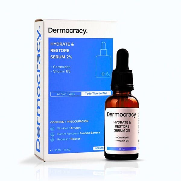 Увлажняющая и восстанавливающая сыворотка 2% 30 мл Dermocracy
Увлажняющая и восстанавливающая сыворотка 2% 30 мл Dermocracy