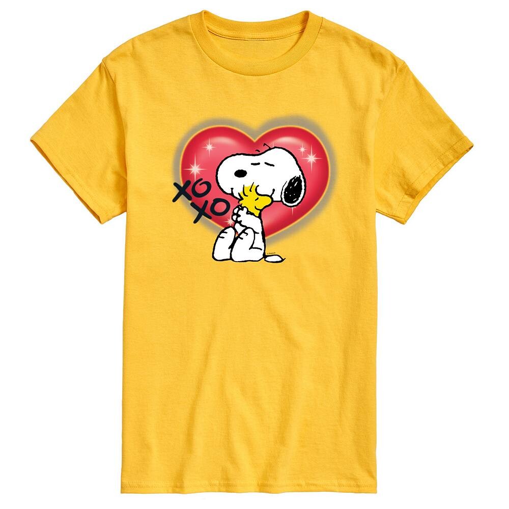 Мужская футболка Peanuts Snoopy Woodstock с рисунком сердца с аэрографом Licensed Character, желтый
Мужская футболка Peanuts Snoopy Woodstock с рисунком сердца с аэрографом Licensed Character, желтый