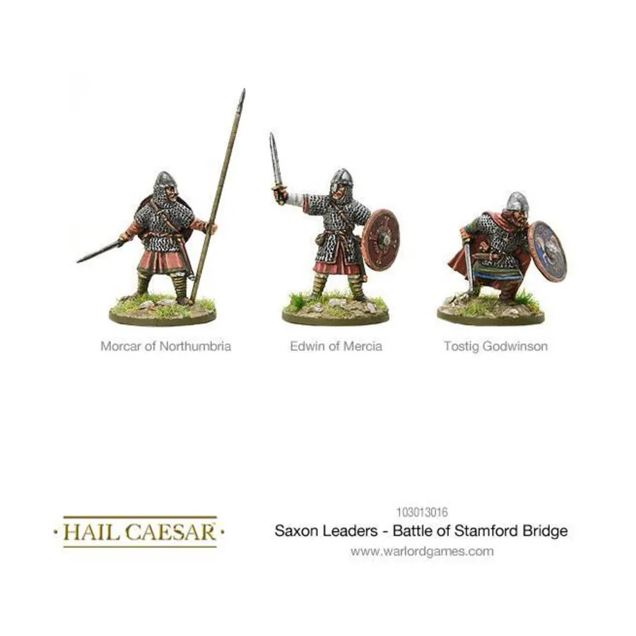 Саксонские лидеры – битва при Стэмфорд Бридж, Hail Caesar - The Dark Ages - Saxon (28mm)
Саксонские лидеры – битва при Стэмфорд Бридж, Hail Caesar - The Dark Ages - Saxon (28mm)