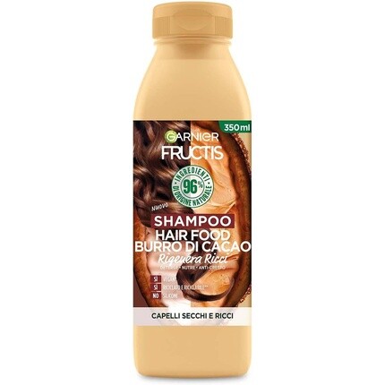 Garnier Fructis Hair Food Восстанавливающий шампунь с маслом какао для сухих волос и кудрей, 97% натуральных ингредиентов, без силикона, 350 мл, для вьющихся волос
Garnier Fructis Hair Food Восстанавливающий шампунь с маслом какао для сухих волос и кудрей, 97% натуральных ингредиентов, без силикона, 350 мл, для вьющихся волос