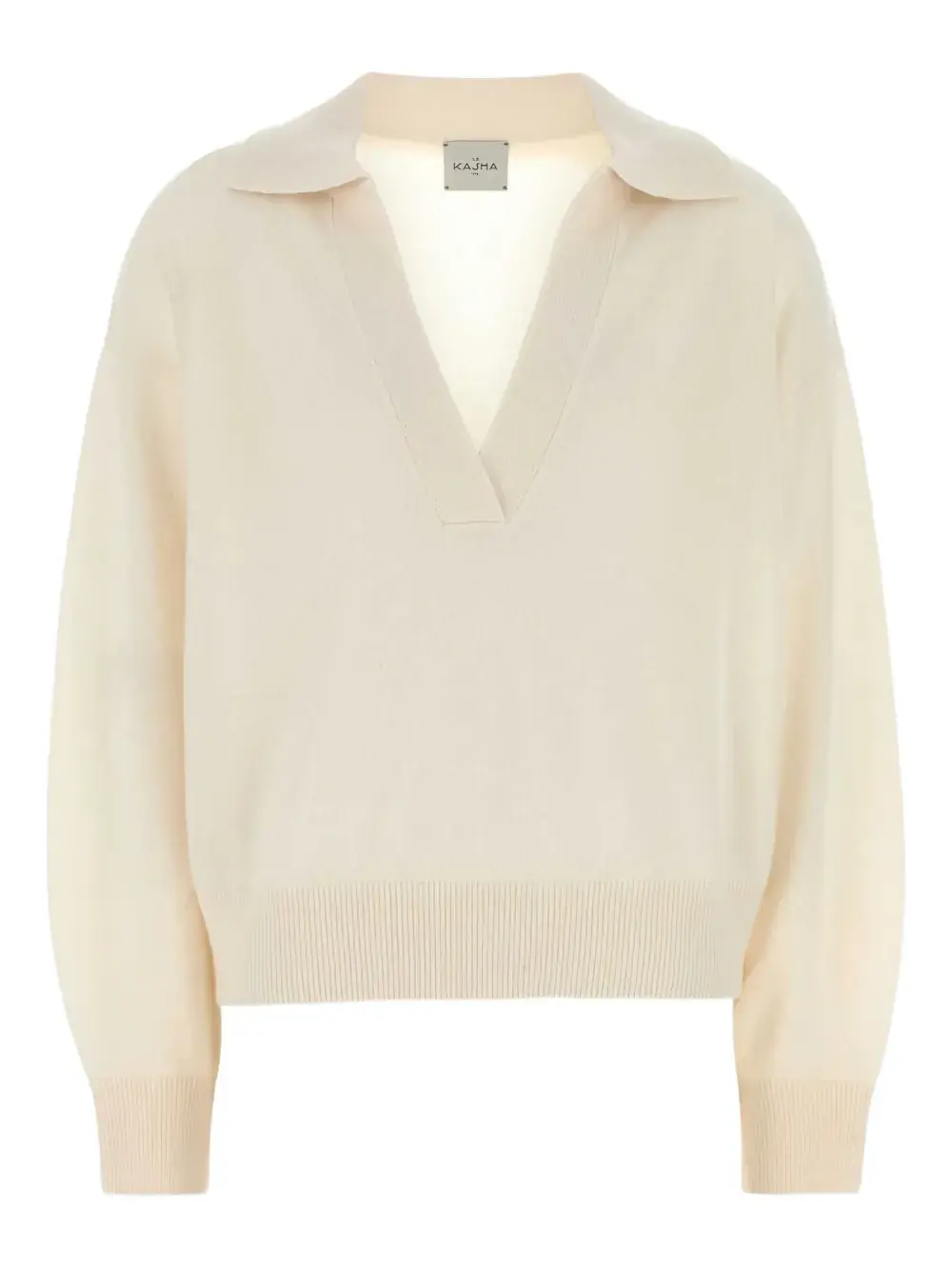 Кашемировый свитер Джексон с воротником-поло Le Kasha, нейтральный
Кашемировый свитер Джексон с воротником-поло Le Kasha, нейтральный