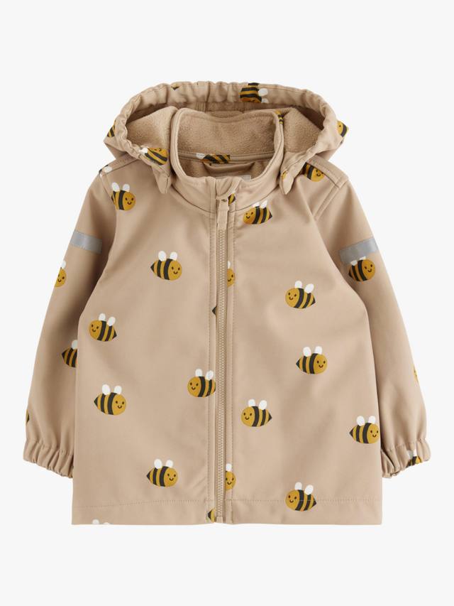 Водоотталкивающая куртка с мягкой оболочкой baby bee print Lindex, бежевый
Водоотталкивающая куртка с мягкой оболочкой baby bee print Lindex, бежевый