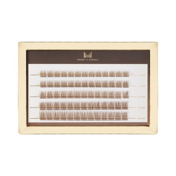 Божественные шоколадно-коричневые ресницы, мини-коробка – c-curl, 1 упаковка. Many Lashes V-Lashes
Божественные шоколадно-коричневые ресницы, мини-коробка – c-curl, 1 упаковка. Many Lashes V-Lashes