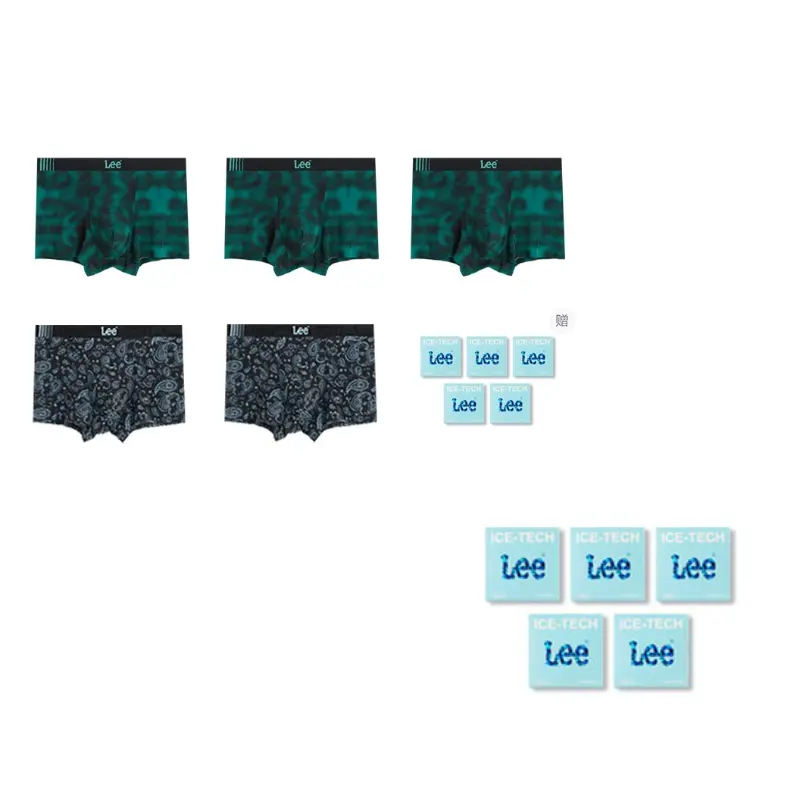 Lee Подарочный набор мужского белья 5 пар
Lee Подарочный набор мужского белья 5 пар