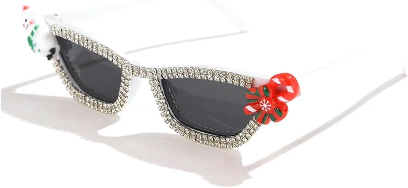 Laureles Рождественские украшения Кошачий глаз Бриллиантовые солнцезащитные очки Женские Оригинальные Вечерние Солнцезащитные очки Y2K Мужские Дорожные L17, C1
Laureles Рождественские украшения Кошачий глаз Бриллиантовые солнцезащитные очки Женские Оригинальные Вечерние Солнцезащитные очки Y2K Мужские Дорожные L17, C1