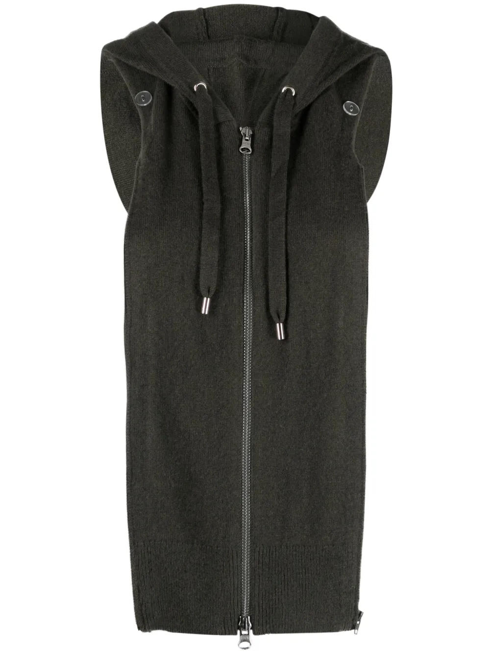 Жилет из смесовой шерсти с капюшоном Veronica Beard, зеленый
Жилет из смесовой шерсти с капюшоном Veronica Beard, зеленый