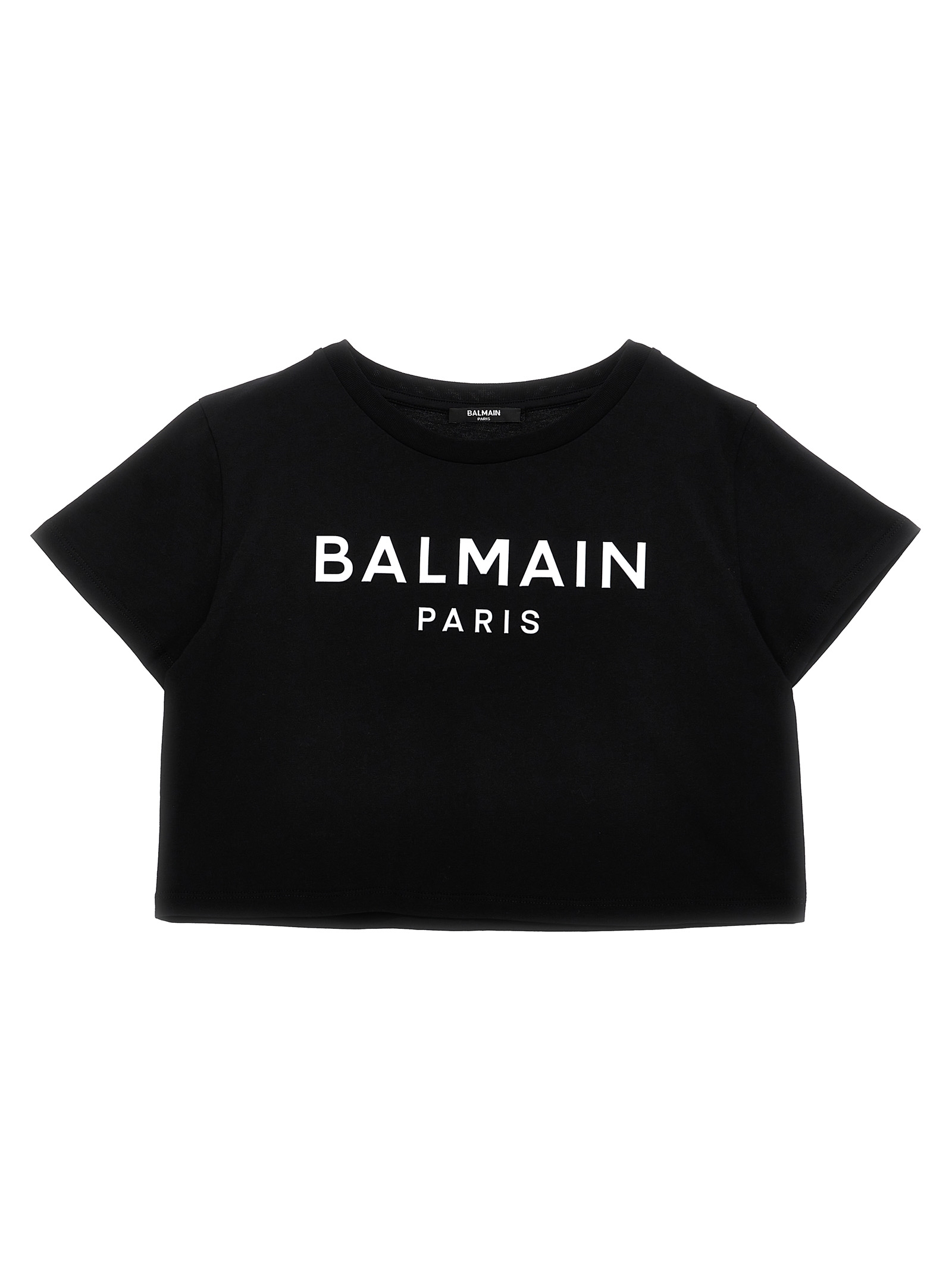 Футболка с тисненым логотипом Balmain Kids, белый/черный
Футболка с тисненым логотипом Balmain Kids, белый/черный