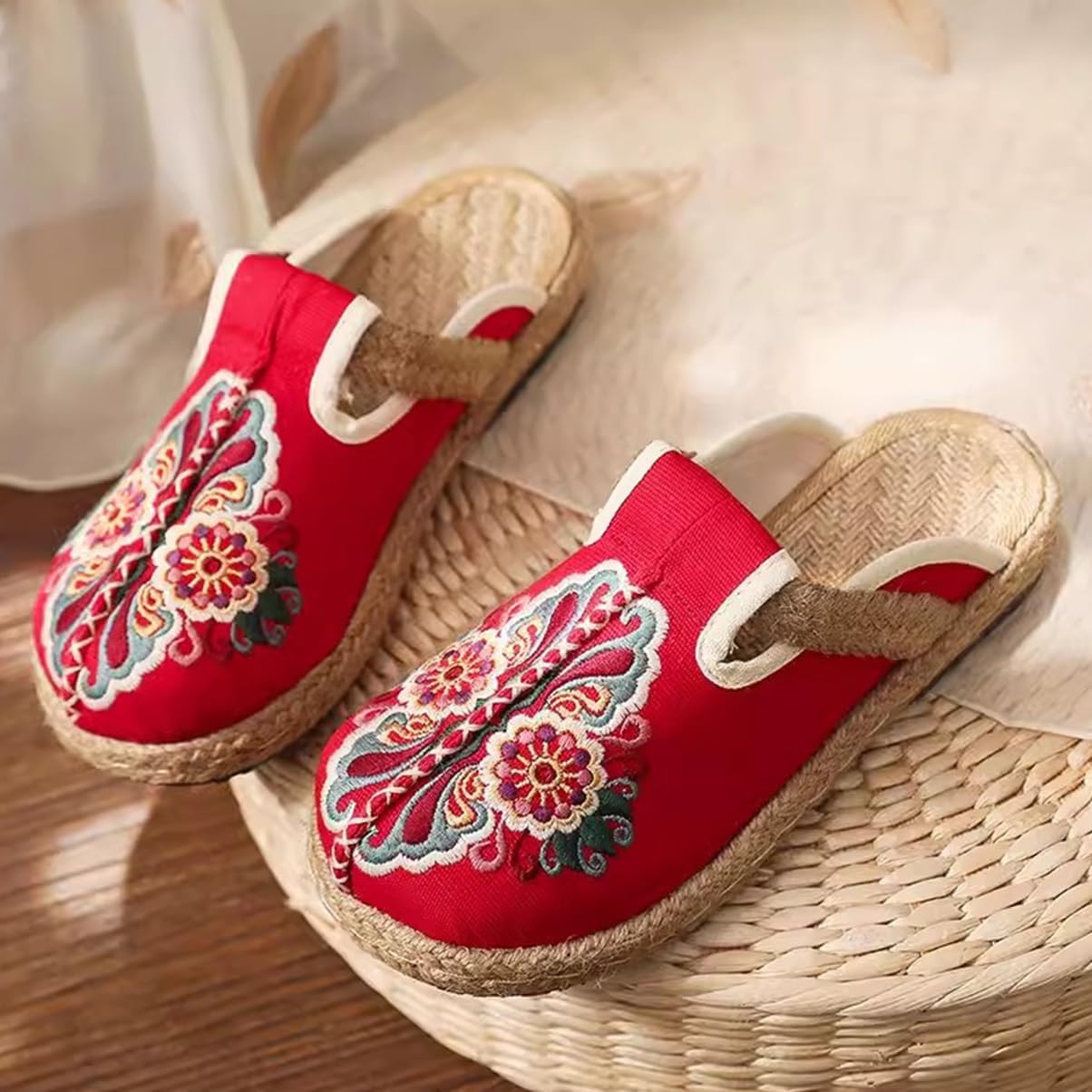 Женские тапочки YXCKG, легкие льняные сандалии-тапочки, этнические вышитые туфли, балетки-тапочки для женщин, дышащие сандалии для дома и улицы, старинные пекинские тканевые туфли (Цвет: красный, Размер: EUR35)
Женские тапочки YXCKG, легкие льняные сандалии-тапочки, этнические вышитые туфли, балетки-тапочки для женщин, дышащие сандалии для дома и улицы, старинные пекинские тканевые туфли (Цвет: красный, Размер: EUR35)