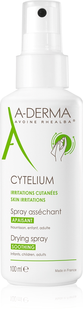 Подсушивающий и успокаивающий спрей Cytelium для раздраженной кожи A-Derma, 100 мл
Подсушивающий и успокаивающий спрей Cytelium для раздраженной кожи A-Derma, 100 мл