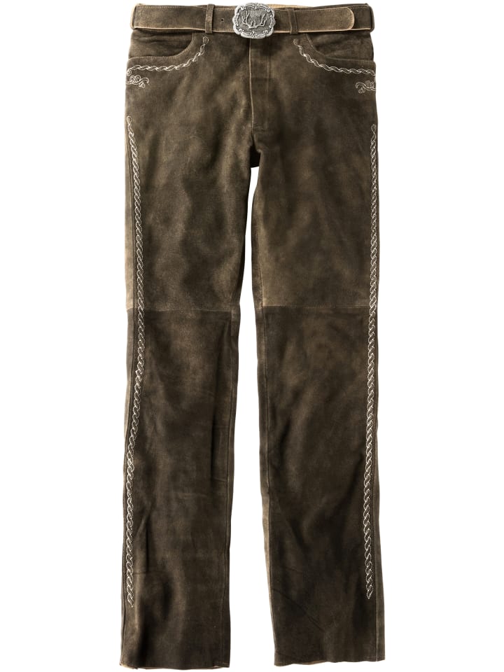 Stockerpoint Кожаные брюки "Rocco 3" из кожи бизона
Stockerpoint Кожаные брюки "Rocco 3" из кожи бизона