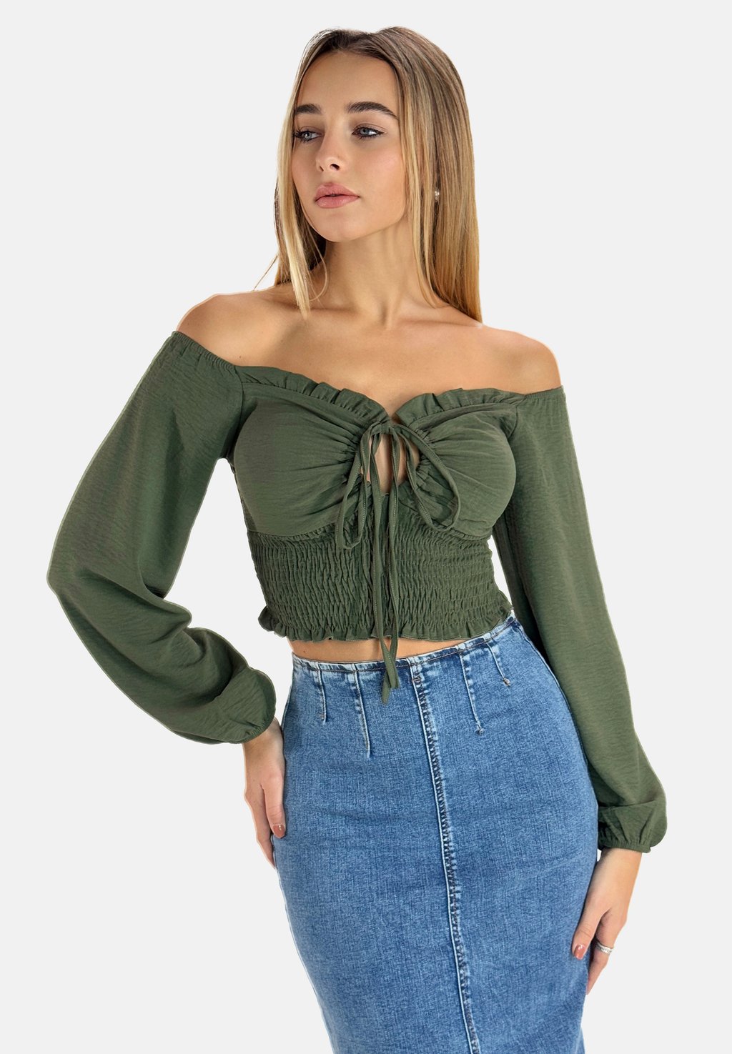 Блуза Elara, зеленый 
Блуза Elara, зеленый