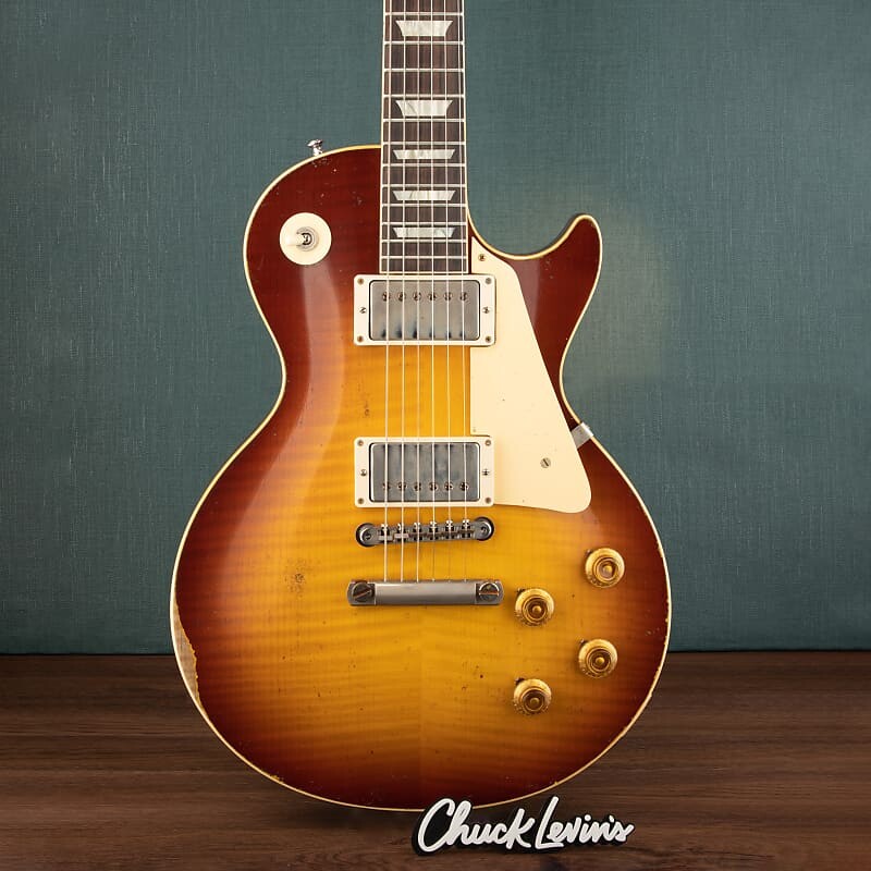 Электрогитара Gibson Murphy Lab 1960 Les Paul Standard - Ultra Heavy Aged Royal Tea Burst - CHUCKSCLUSIVE - #02162
Электрогитара Gibson Murphy Lab 1960 Les Paul Standard - Ultra Heavy Aged Royal Tea Burst - CHUCKSCLUSIVE - #02162