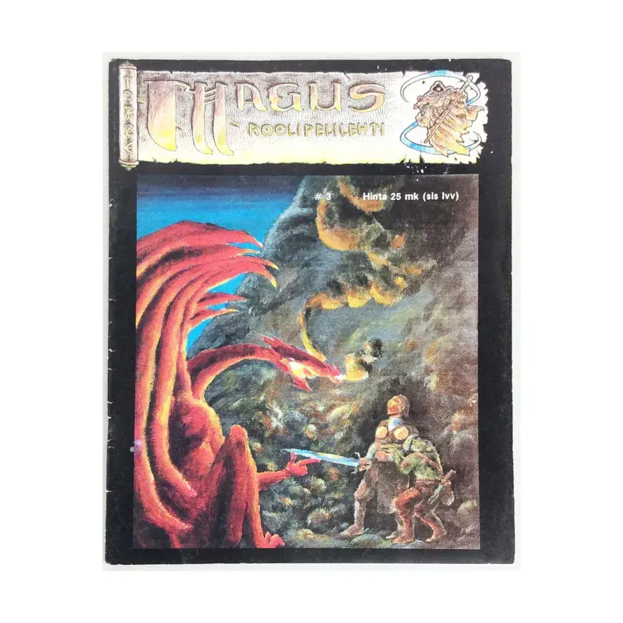 Журнал #3 "Horror in RPGs, 2300AD Solo Adventure, Runequest Adventure", Magus Magazine
Журнал #3 "Horror in RPGs, 2300AD Solo Adventure, Runequest Adventure", Magus Magazine