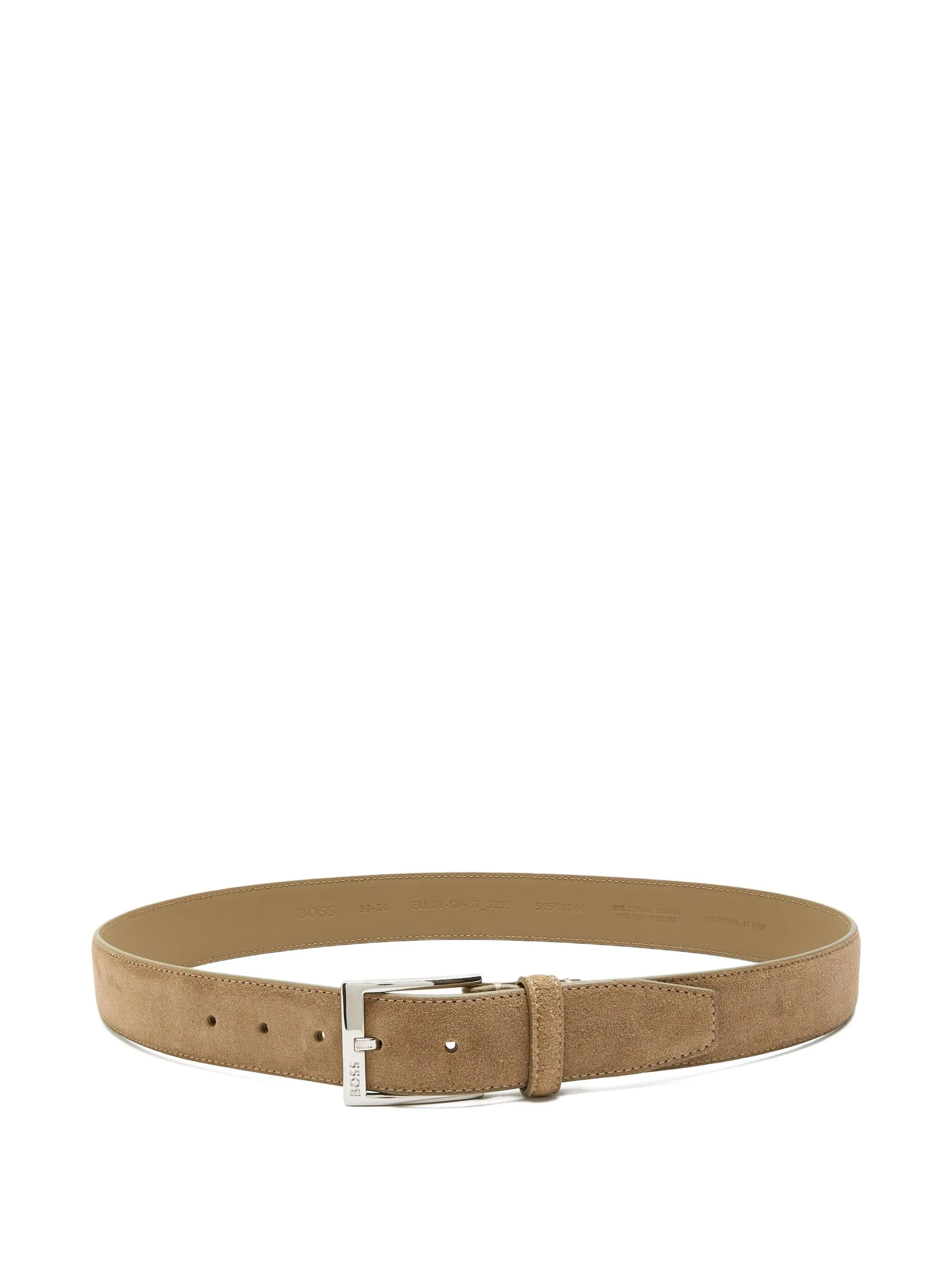 Ремень с логотипом Boss, бежевый
Ремень с логотипом Boss, бежевый