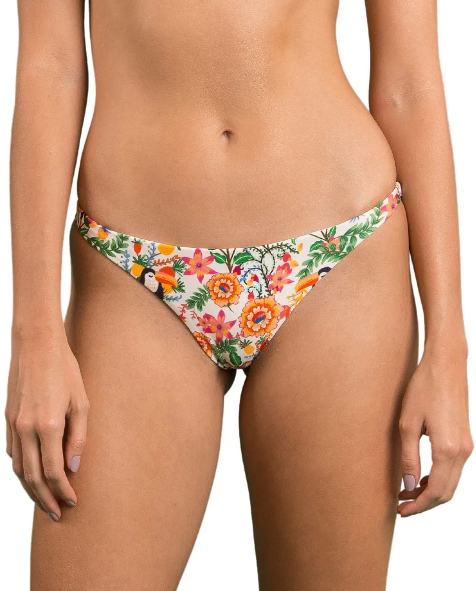 Бразильские плавки бикини с принтом Río de Sol, белый
Бразильские плавки бикини с принтом Río de Sol, белый