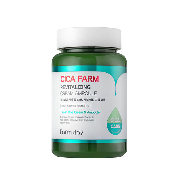 Кремовая восстанавливающая ампула для лица, 250 мл Farmstay Cica
Кремовая восстанавливающая ампула для лица, 250 мл Farmstay Cica