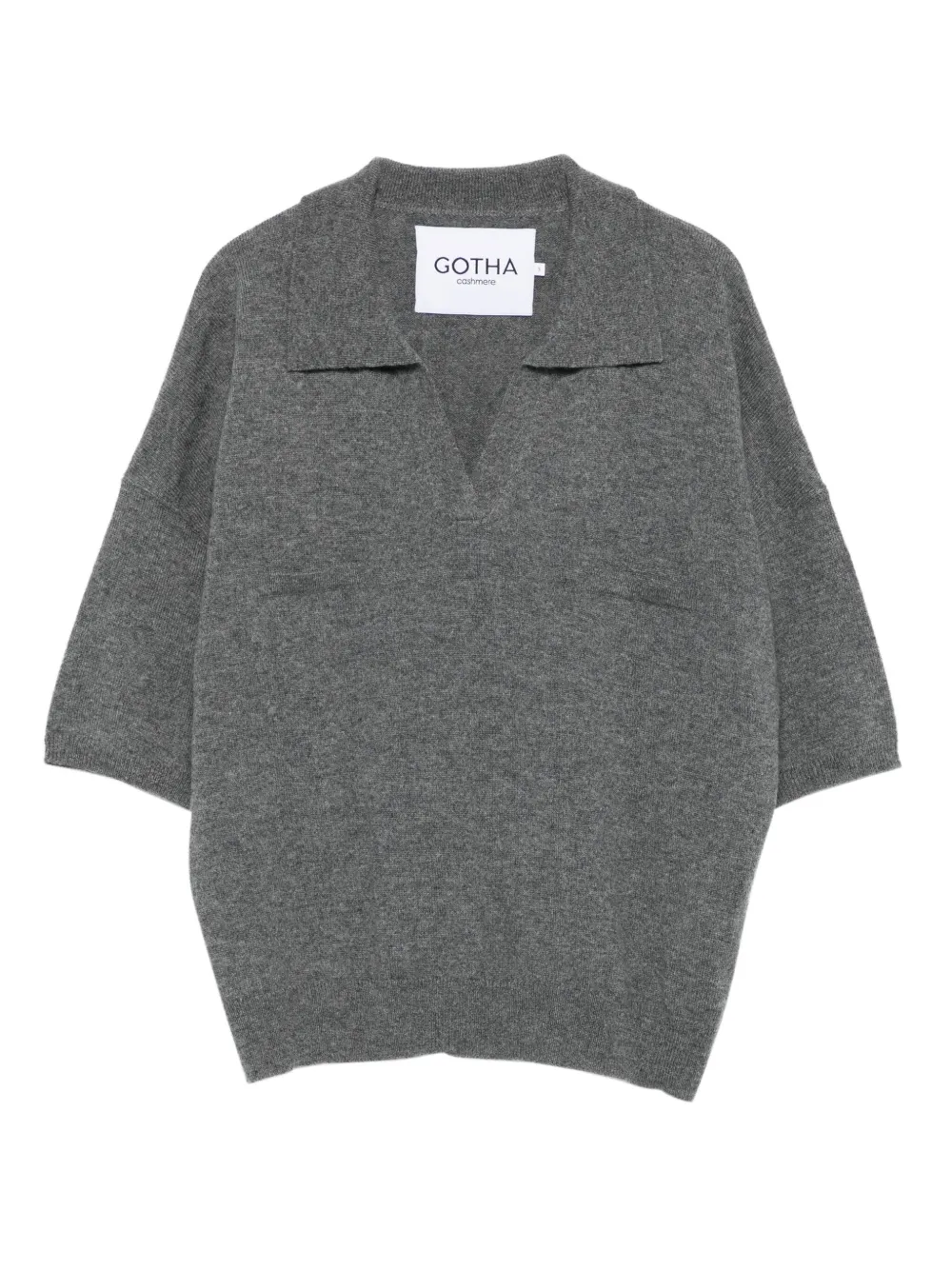 Поло с V-образным вырезом Gotha, серый
Поло с V-образным вырезом Gotha, серый