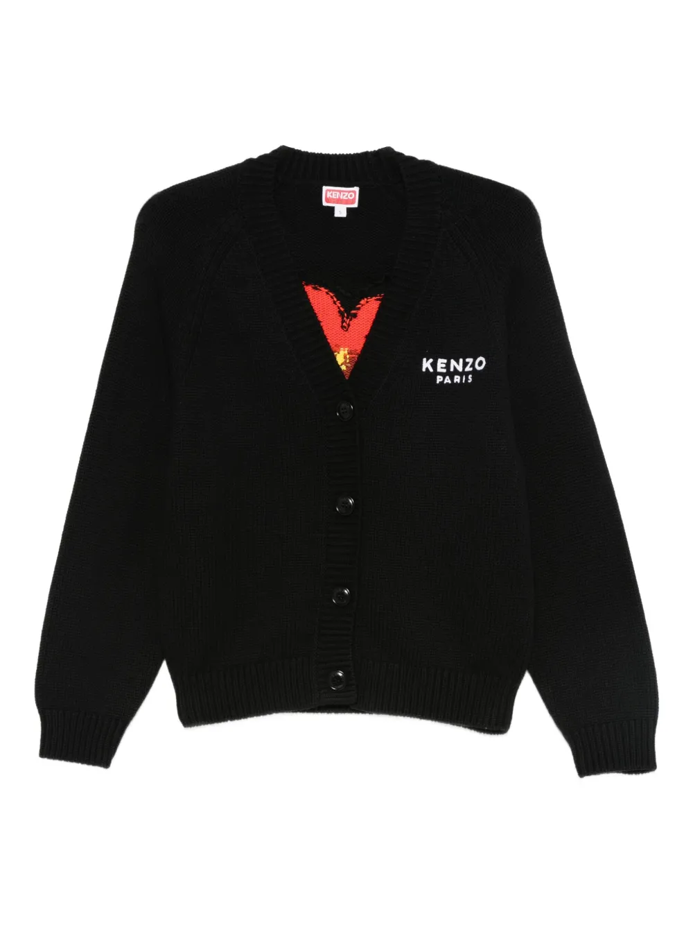 Кардиган Boke Flower с вышитым логотипом Kenzo, черный
Кардиган Boke Flower с вышитым логотипом Kenzo, черный