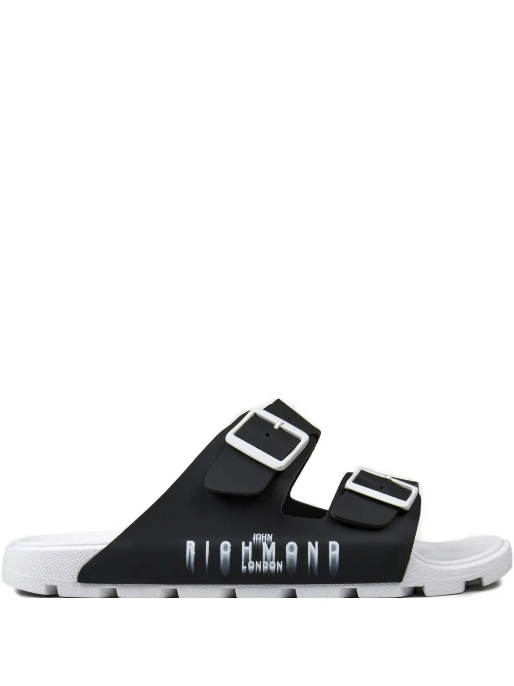 Сандалии с пряжками John Richmond, черный 
Сандалии с пряжками John Richmond, черный