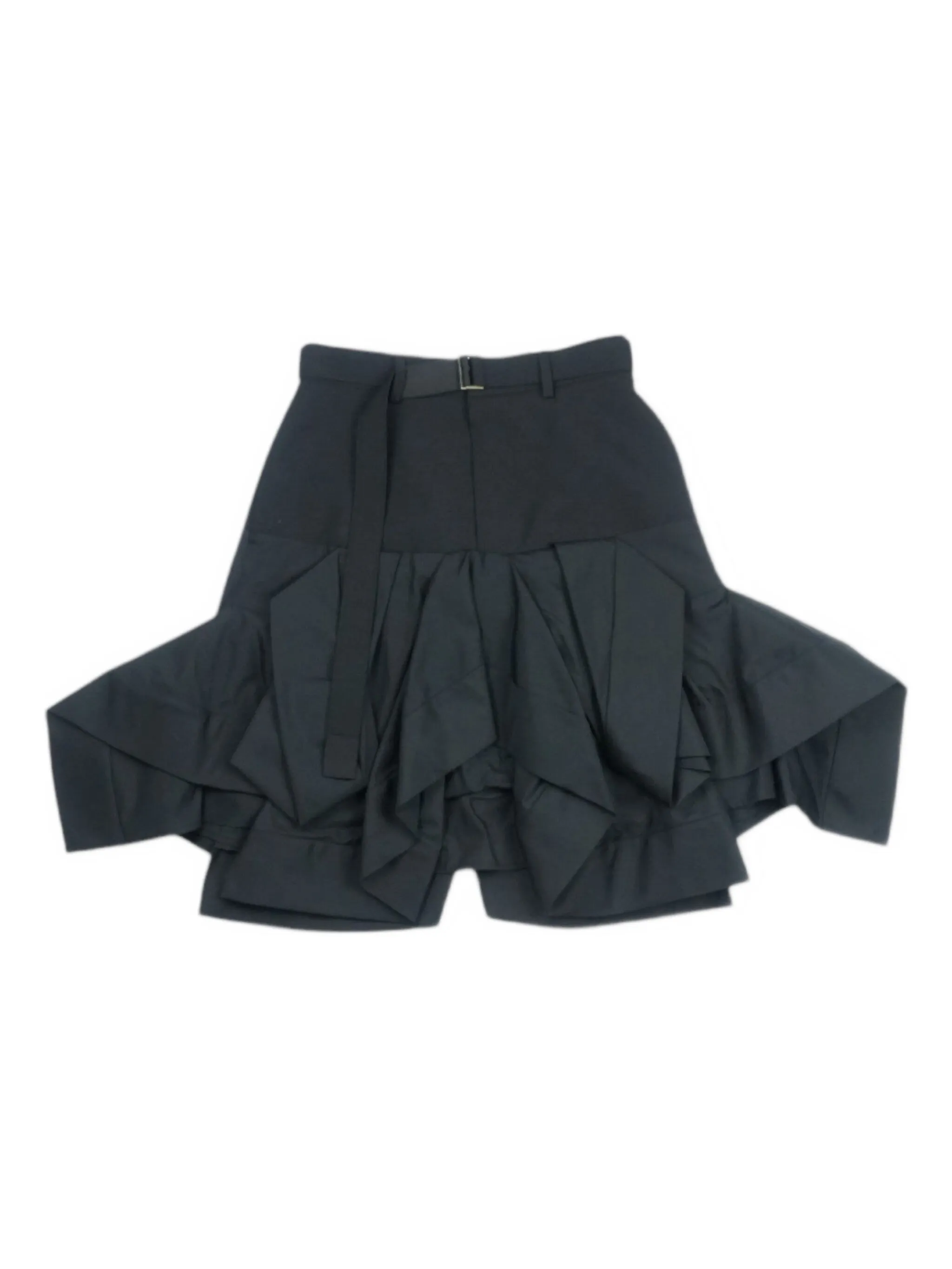 Юбка мини с оборками Sacai, черный
Юбка мини с оборками Sacai, черный