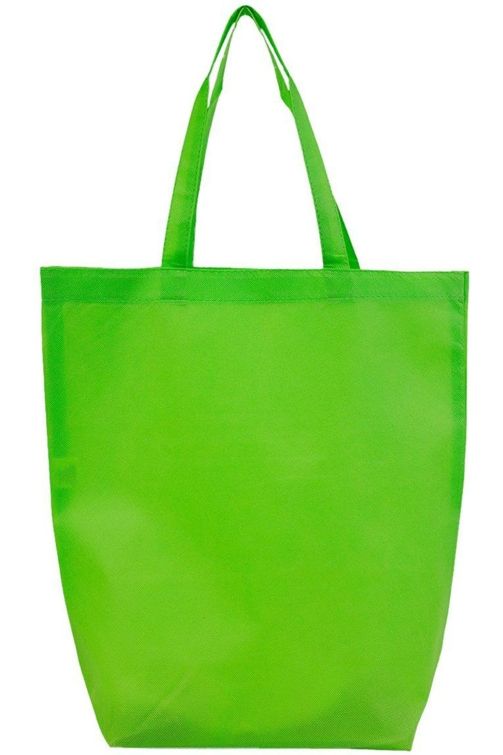 Сумка-тоут Q-Tees из нетканого материала с ластовицей снизу, лаймово-зеленый 
Сумка-тоут Q-Tees из нетканого материала с ластовицей снизу, лаймово-зеленый