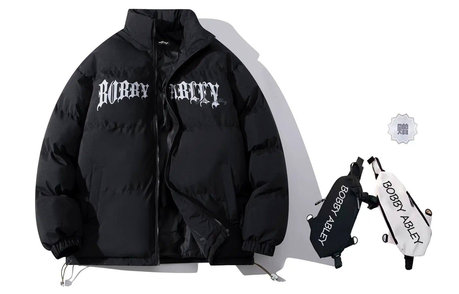 BOBBY ABLEY Пуховик унисекс, Black (Comes with Branded Crossbody Bag)
BOBBY ABLEY Пуховик унисекс, Black (Comes with Branded Crossbody Bag)