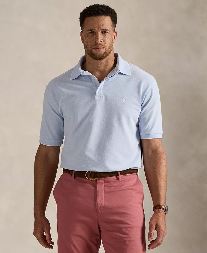 Мужская рубашка-поло из сетки Oxford Stretch для больших и высоких Polo Ralph Lauren, синий
Мужская рубашка-поло из сетки Oxford Stretch для больших и высоких Polo Ralph Lauren, синий