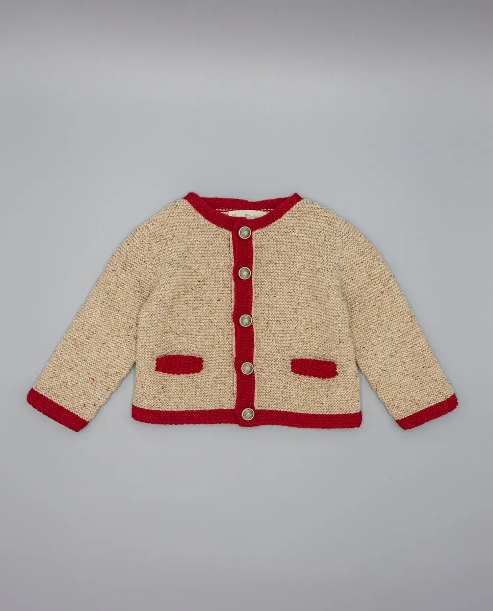 Вязаная детская куртка австрийского типа Fina Ejerique, бежевый
Вязаная детская куртка австрийского типа Fina Ejerique, бежевый