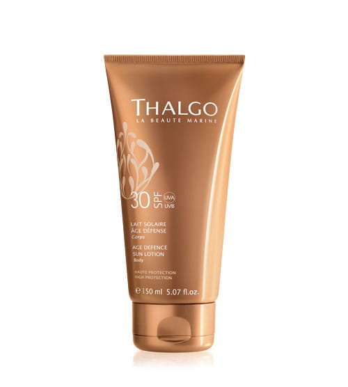 Солнцезащитный лосьон Age Defense SPF30 Thalgo
Солнцезащитный лосьон Age Defense SPF30 Thalgo