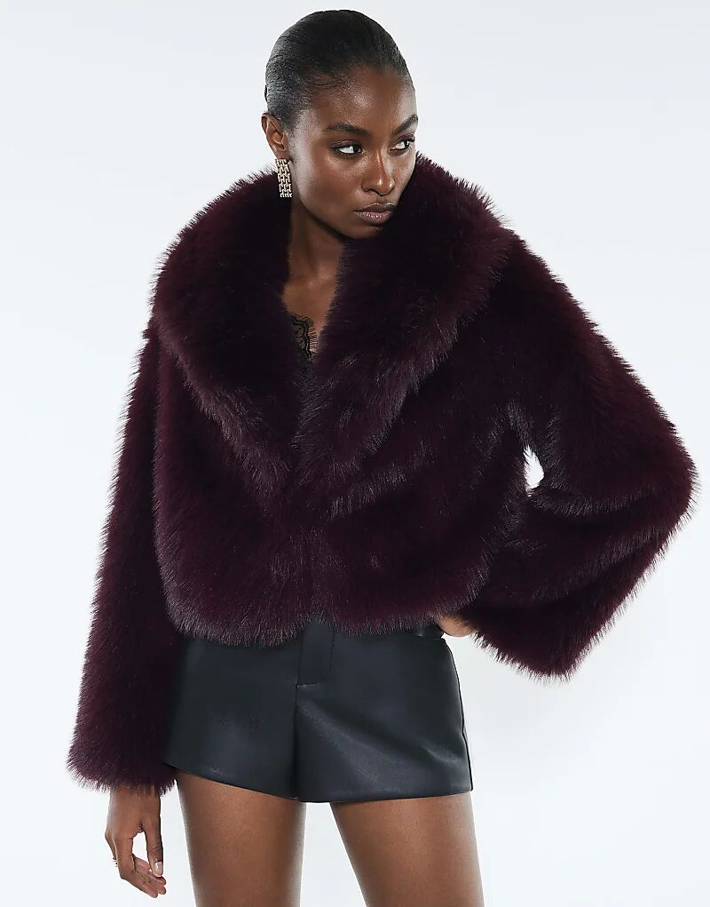 Куртка River Island с воротником из искусственного меха, цвет: красный - тёмный
Куртка River Island с воротником из искусственного меха, цвет: красный - тёмный