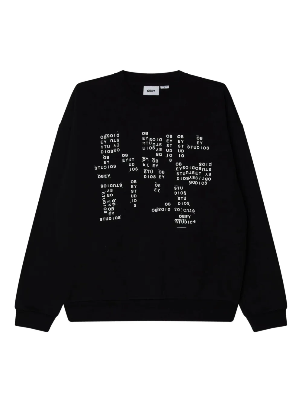 Свитшот с принтом Studios Obey, черный
Свитшот с принтом Studios Obey, черный
