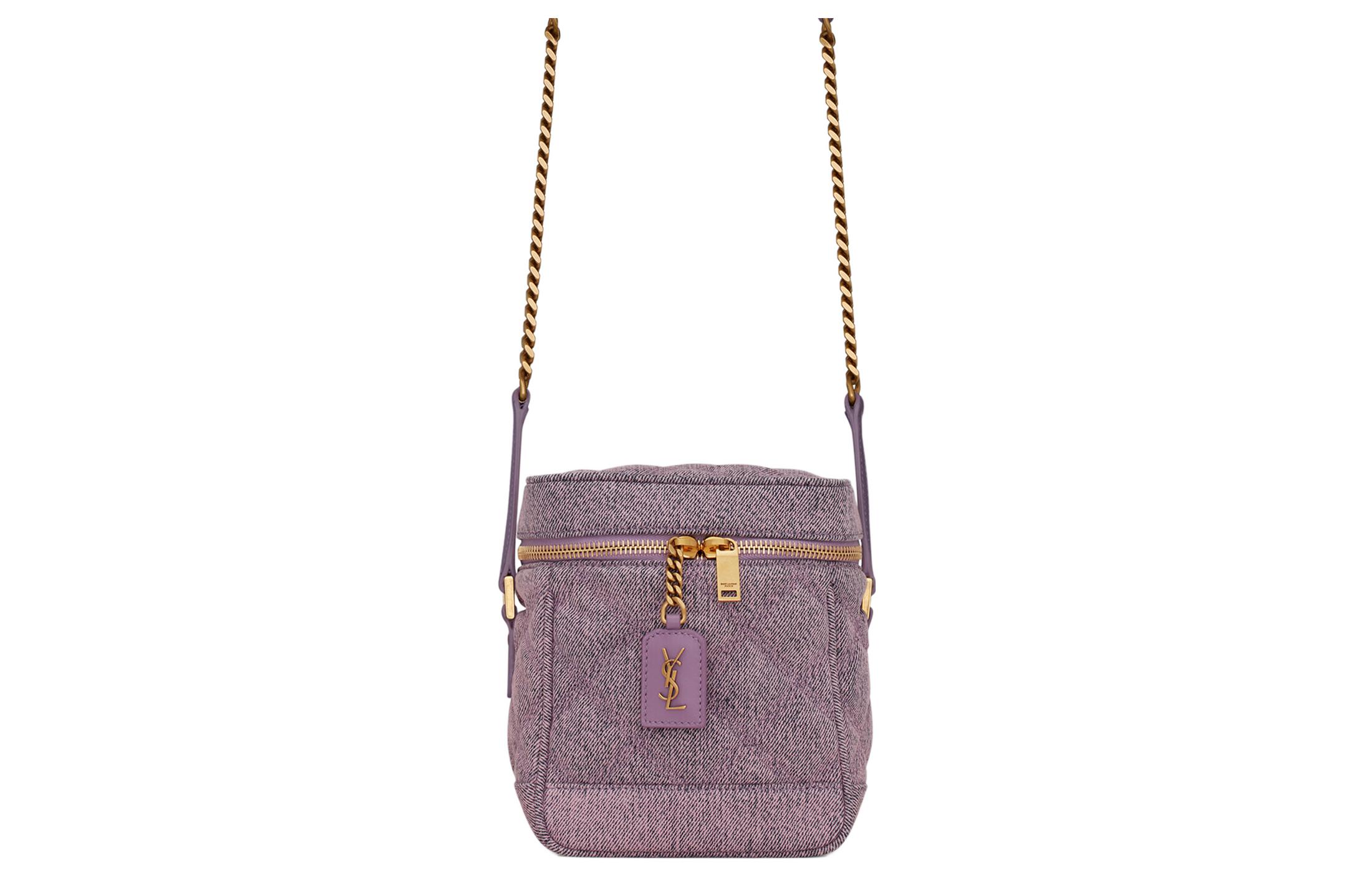 YSL Кожаная хлопковая коробочная сумка, плечевая сумка, кроссбоди женская фиолетовая SAINT LAURENT
YSL Кожаная хлопковая коробочная сумка, плечевая сумка, кроссбоди женская фиолетовая SAINT LAURENT