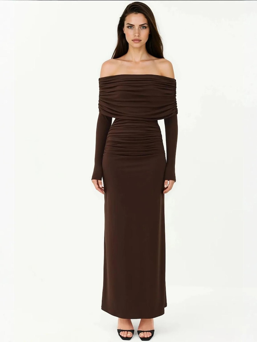 Платье Hiccup, темно-коричневый
Платье Hiccup, темно-коричневый