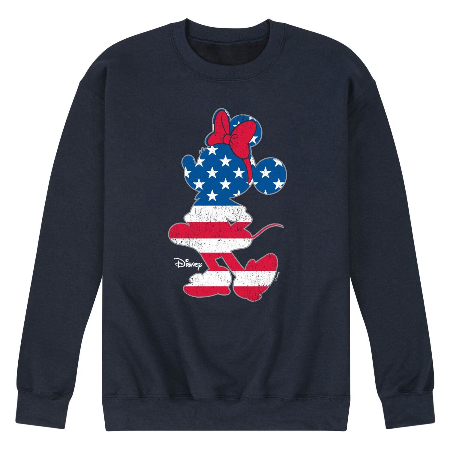 Мужской флисовый свитшот Disney's Minnie Mouse Americana Licensed Character
Мужской флисовый свитшот Disney's Minnie Mouse Americana Licensed Character
