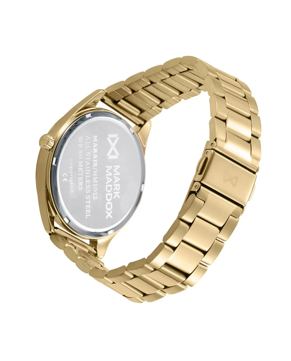 Мужские часы Marais с золотым корпусом и браслетом из стали Ip Mark Maddox, золотой
Мужские часы Marais с золотым корпусом и браслетом из стали Ip Mark Maddox, золотой