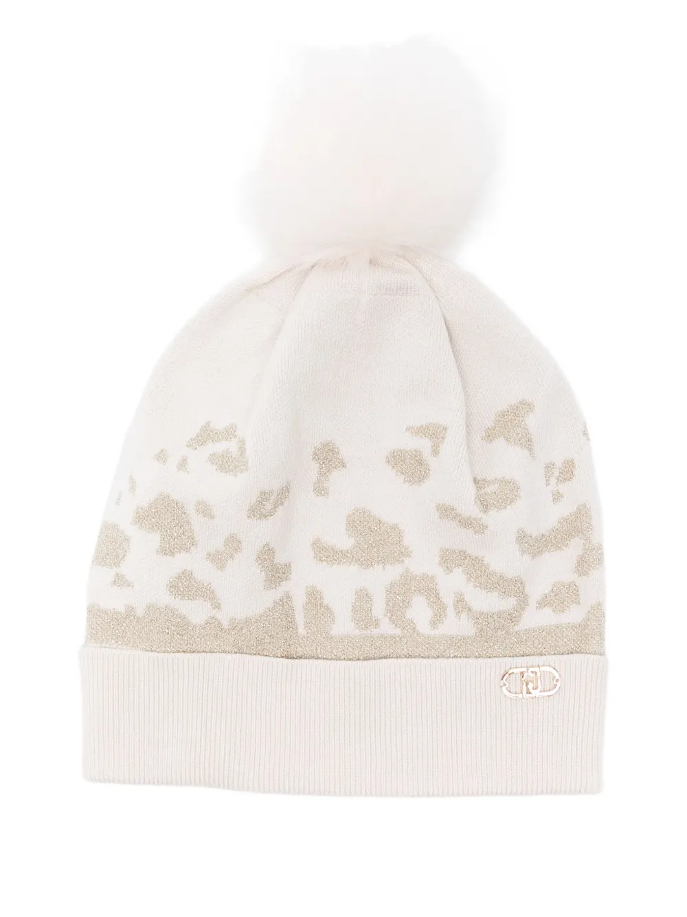 Шапка с помпоном Liu Jo, белый
Шапка с помпоном Liu Jo, белый