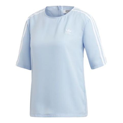 Футболка оригиналы 3 полоски печать Adidas, голубой
Футболка оригиналы 3 полоски печать Adidas, голубой