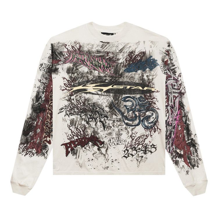 Лонгслив Hellstar Graffiti Long-Sleeve, White
Лонгслив Hellstar Graffiti Long-Sleeve, White