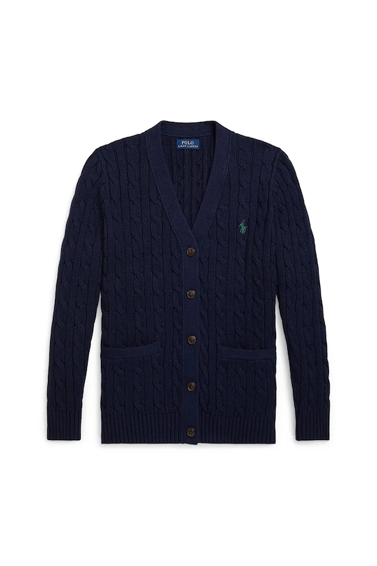 Детский хлопковый кардиган Polo Ralph Lauren, темно-синий
Детский хлопковый кардиган Polo Ralph Lauren, темно-синий