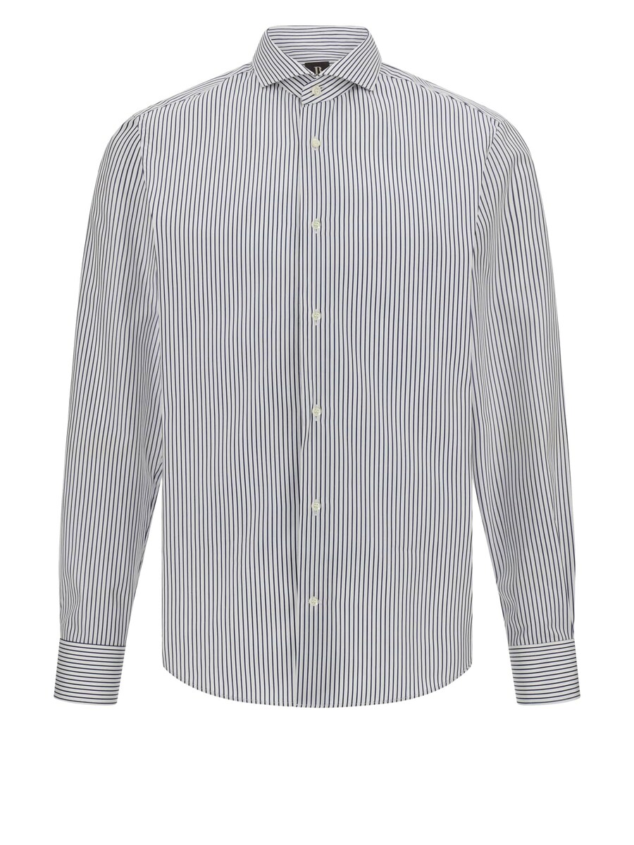 Приталенная рубашка на пуговицах Boggi Milano, морской синий
Приталенная рубашка на пуговицах Boggi Milano, морской синий