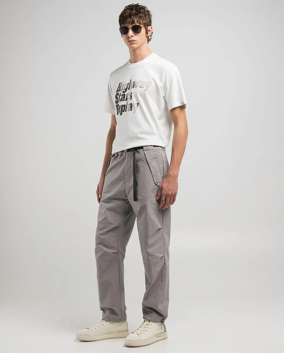 Свободные мужские брюки с карманами Replay, цвет Topo 
Свободные мужские брюки с карманами Replay, цвет Topo