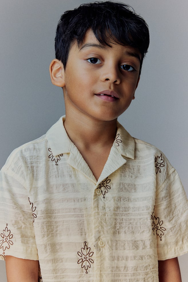 Вышитая рубашка H&M, мультиколор
Вышитая рубашка H&M, мультиколор